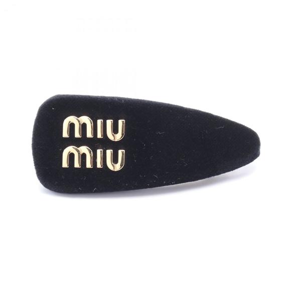MIU MIU Black Barette - Picture 1 of 4